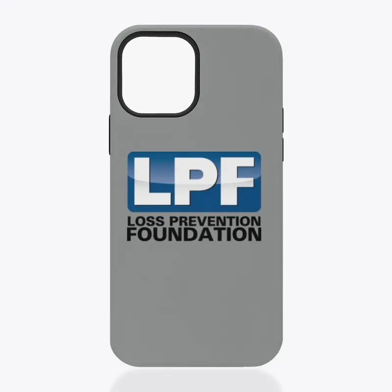 LPF Tough iPhone Case, Black Lettering