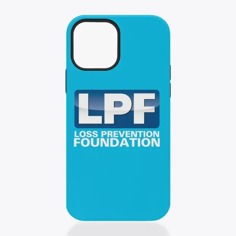 LPF Tough iPhone Case, White Lettering