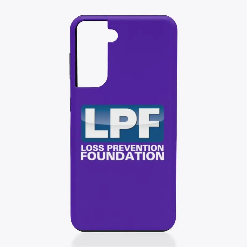 LPF Tough Samsung Case, White Lettering